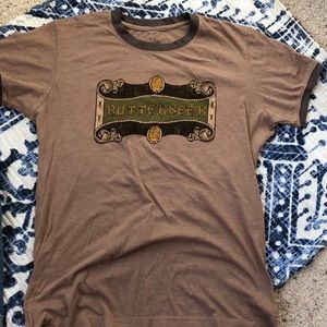 Universal Studios Harry Pottery butterbeer T-shirt